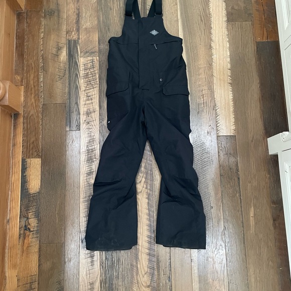 686 Waterproof snowboard ski bibs boy 16 tall - Picture 11 of 12